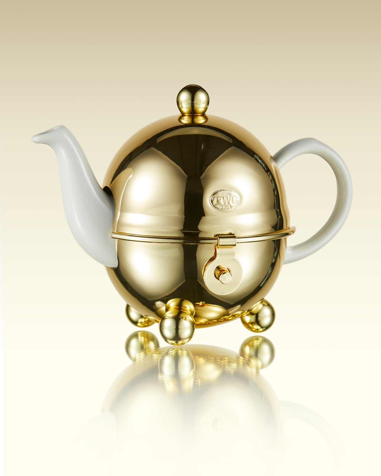 Jazz Gold Design Teapot