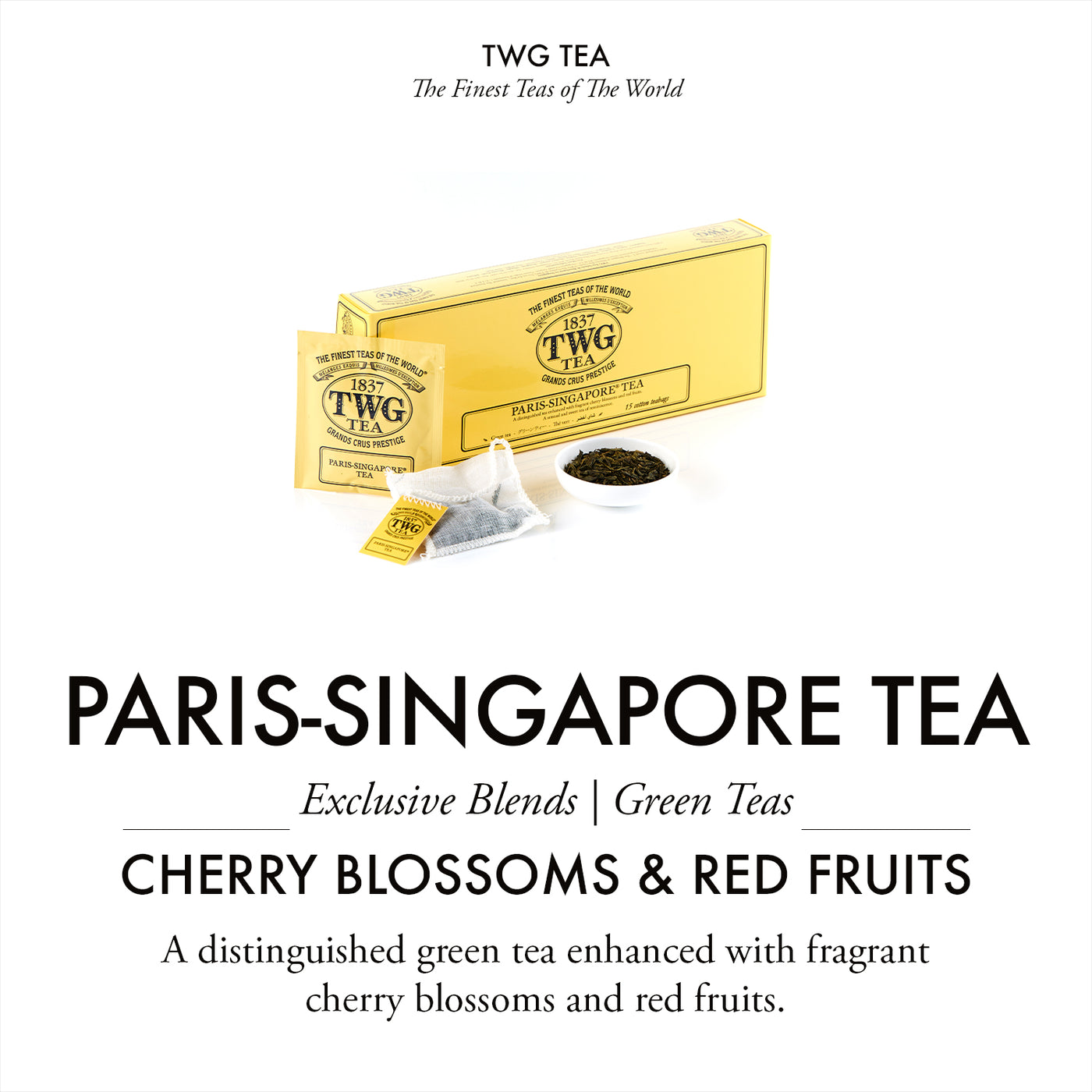 Paris-Singapore Tea (15 Teabags)