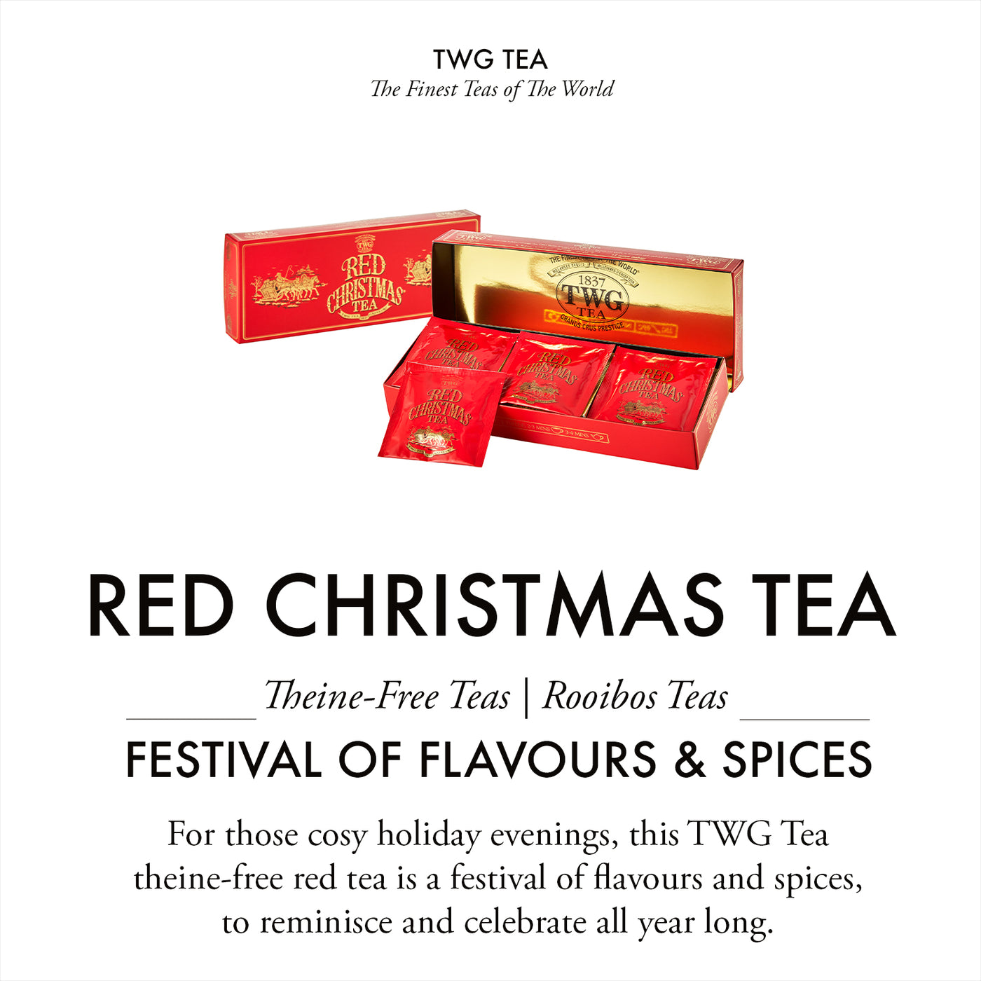 Red Christmas Tea (15 Teabags)