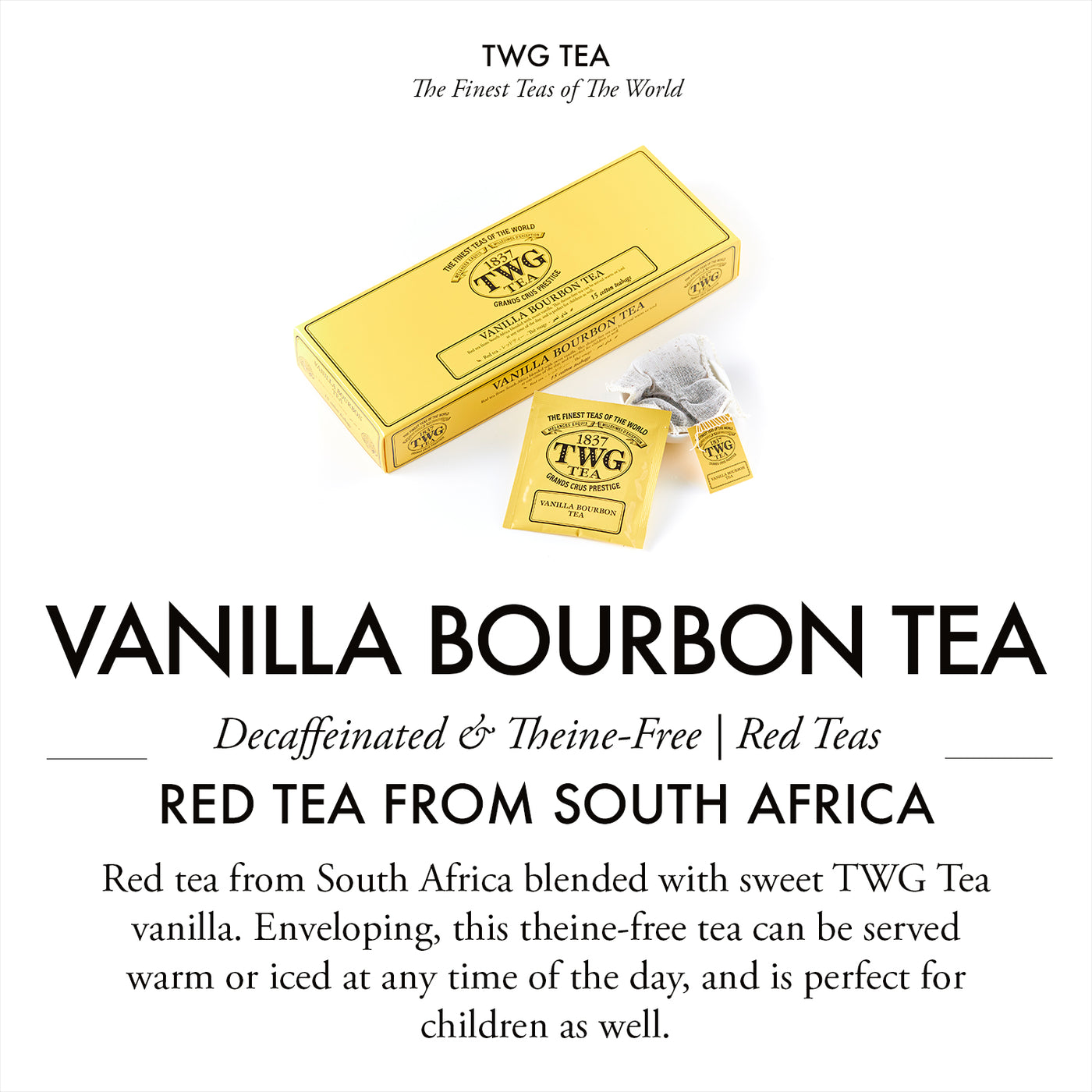 Vanilla Bourbon Tea (15 Teabags)