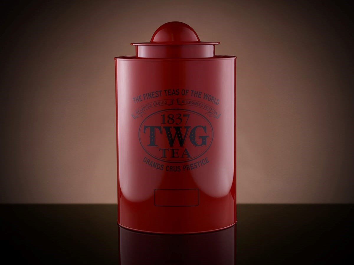 TWG Tea Tea Tins Saturn Tea Tin in Red