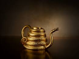 sahara, teapot, teapot, 600ml, gold, a1201gd, TWG, Tea